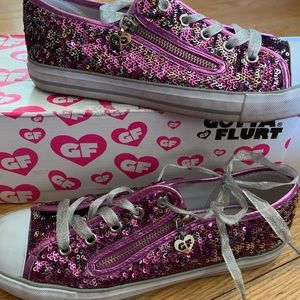Gotta Flurt sequin shoe